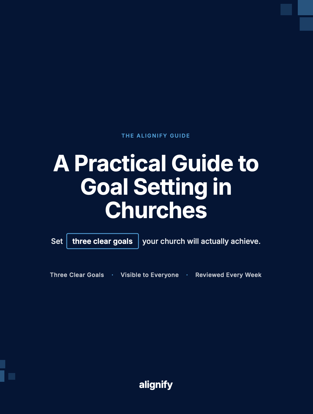 The Church Goal-Setting Guide cover