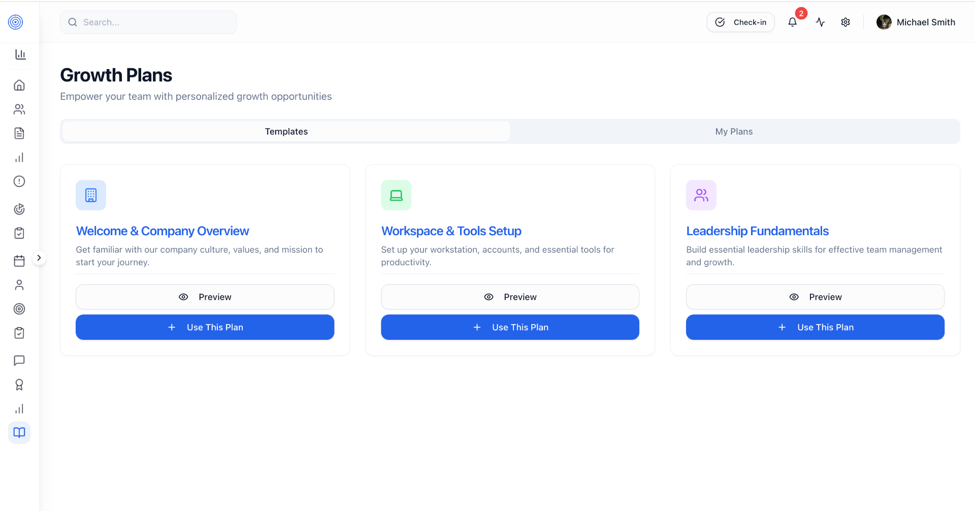 Alignify Growth Plans - Personalized development paths